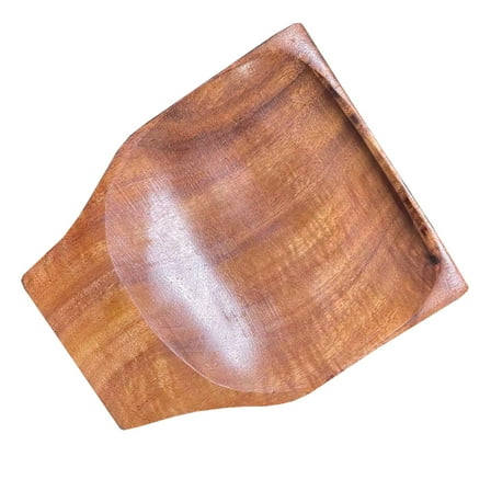 PTOOTP Wooden Spoon Holder Smooth Wood Spoon Rest for Kitchen Countertop Premium Cooking Utensil Organizer