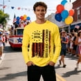 thumbnail image 2 of Men’s 250 Years Patriotic Long Sleeve T-Shirt, 1776-2026 American Flag Graphic Tee For Daily Wear And Workout Activities, 2 of 4