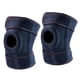 thumbnail image 1 of Rodillera de compresión ajustable con estabilizadores laterales y almohadilla protectora para la rodilla. negro rojo, 1 of 5
