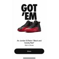 thumbnail image 1 of New in box - N I-K-E A i r-Jor-dan 12 Retro Flu Game 2025 CT8013-002 Men Size 12, 1 of 5