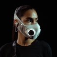 thumbnail image 2 of Protector facial de alta tecnología, protección contra el polvo, protector facial de seguridad atlético duradero para deportes al aire libre, nuevo (negro) ER, 2 of 5