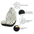 thumbnail image 6 of Yiaed Colorful Insects Print Car Seat Covers,Universal Auto Seats Protector Fits for Car,SUV Sedan,Truck,Automotive Seat Covers & Accessories-1, 6 of 9