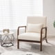 thumbnail image 2 of Silla Moderna de estilo Mid Century Costway Tapizada con asiento Almohada lumbar, 2 of 3