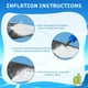thumbnail image 5 of Juguetes inflables para piscina con tiburones ILEISURELY, 63,5 cm, para niños y adultos, 5 of 7