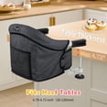 thumbnail image 2 of Trona con gancho: Trona para bebés y niños pequeños de 6 a 36 meses, Trona portátil y plegable para el hogar y los viajes, Silla para alimentar al bebé, Configuración en segundos - Incluye bolsa de tr, 2 of 5