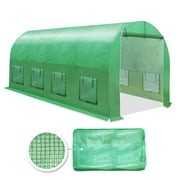 YardGrow Replacement PE Cover for Larger Walk in Outdoor Yard Plant Gardening Greenhouse with Air Ventilation (Only Cover)