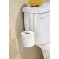 thumbnail image 4 of iDesign Pearl White Over the Toilet Roll Reserve, 4 of 5