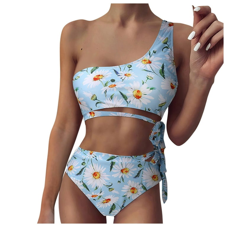 Herrnalise Bikini Set Bandage Solid Brazilian Swimwear Women's