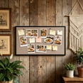 thumbnail image 5 of EGNMCR Home Decor, Room Decor, Wall Decor Rectangular Fabric Photo Board Polyester Fiber Note Board With Border For Wall Decor Photo Display Organizer For Office Home Polyester fiber photo board, 5 of 5