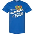 thumbnail image 3 of Inktastic I Love My Grandson with Autism T-Shirt, 3 of 5