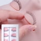 thumbnail image 4 of Lash Mannequin Head Eyelash Mannequin Head Lash Extension Training Practice with 3 Pairs Removable Double Layer Eyelids Coffee Color, 4 of 5