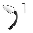 thumbnail image 1 of TAILTOSS 1Pc Durable Black Cycling Bike Mirror Handlebar Mount Rearview Adjustable Viewing, 1 of 8