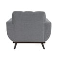 thumbnail image 5 of Pemberly Row Contemporary Living Room Chair with Tufted Back in Gray, 5 of 7