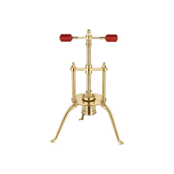 diollo Heavy Brass Sevanazhi/Sevaga Machine 3 Legs, with 2 Jalli Making Idiyappam, Noolputtu, Sevaiya, Bhujia, etc. Size: 1
