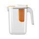 thumbnail image 2 of Hervidor de Agua Fría para Refrigerador de 0.6L con Filtro para Frutas | Plástico | Ajuste para Puerta Lateral | Resistente a Alta Temperatura | Duradero | Gran Capacidad | Jarra para Té y Bebidas, 2 of 9
