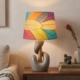 thumbnail image 4 of Eangee 14 Inch Tapered Drum Shade Multi, 4 of 4