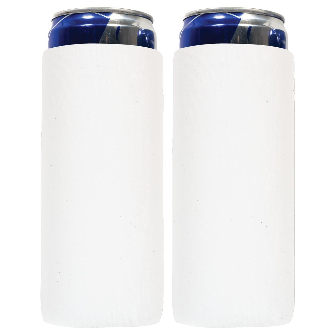 QualityPerfection Can Cooler Sleeve (Set of 2) Neoprene 12 Oz Collapsible  Cooler Can Cover, Insulated Cans Coolies, 4mm Thick Beer Cover & Soda Can