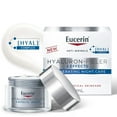 thumbnail image 1 of Eucerin Anti Wrinkle Night Care Hyaluronic Acid Face Cream, All Skin Types, 1 of 9