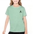 thumbnail image 2 of Jinhomg Kids Short Sleeve T-Shirts Quick Dry Mesh Breathable Sport Tee Summer Crew Neck Athletic Top for Big Boys Girls 2-18Y Back to School, 2 of 6