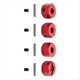 thumbnail image 2 of Kit de Conector Hexagonal de 12 mm para MINI Coche RC, RC, Color Rojo., 2 of 5
