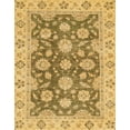 thumbnail image 1 of Ahgly Company Indoor Rectangle Abstract Dark Brown Oriental Area Rugs, 2' x 3', 1 of 6