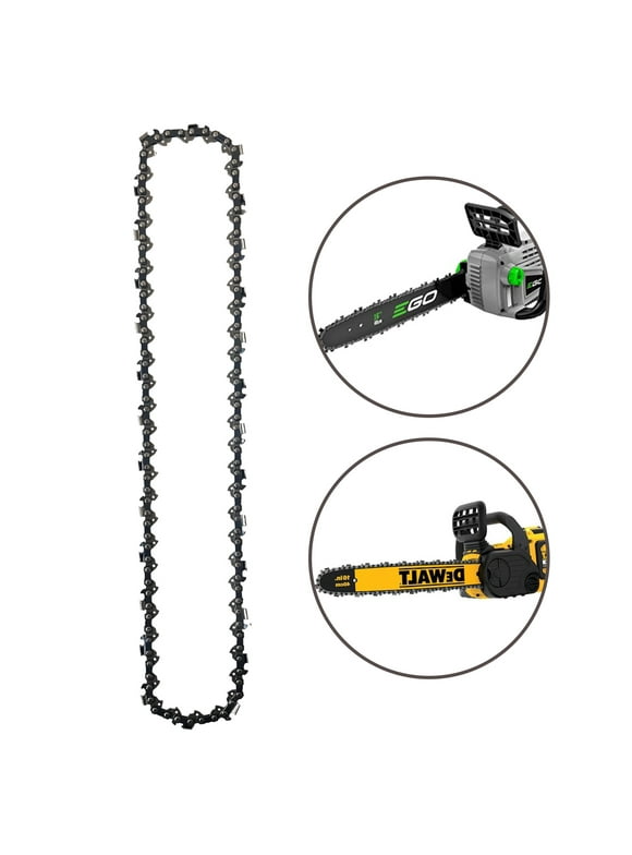 16 inch Chainsaw Chain Replacement Chain for Greenworks 20322, 20312 40V 16" Chainsaw 3/8" .043" 56 Drive Links