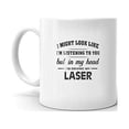 thumbnail image 2 of I'm Driving My CHRYSLER LASER Coffee Tea Ceramic Mug Office Work Cup Gift 15 oz, 2 of 3