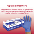 thumbnail image 3 of Dealmed Nitrile Medical Grade Exam Gloves, 3.0 mm, Latex Free, Disposable Gloves for Hospitals, Law Enforcement, First Response, Blue (Small, 300 ct.), 3 of 8