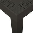 thumbnail image 3 of vidaXL Patio Table Anthracite 31.1"x25.6"x28.3" Plastic, 3 of 5