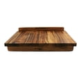 thumbnail image 3 of Ironwood Gourmet Reversible Lyon Pastry Board with Gravy Groove, Acacia Wood, 3 of 8