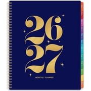 2026-2027 Monthly Planner - 2026-2027 Planner from July 2026 - Deccember 2027, Monthly Planners 8.5''x11'', 18 Months with Tabs, Large Daily Blocks, Double Inner Pocket