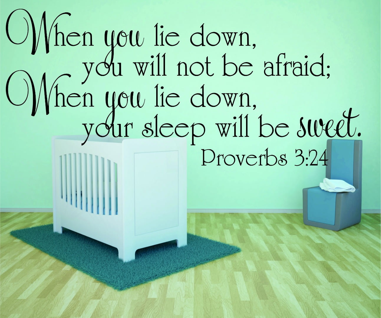 Do It Yourself Wall Decal Sticker When You Lie Down, You Will Not Be