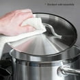 thumbnail image 2 of Truecraftware – 8 qt. Stainless Steel Stock Pot Lid - Heavy Duty Stock Pot Cover Stew Pot Simmering Pot Soup Pot Lid Oven Safe & NSF Certified, 2 of 6