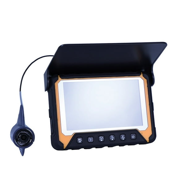 5 Inch 800*480 IPS Monitor Fish Finder HD 1000Tvl Underwater Camera With 8 Pcs IR Night Vision For River/Ice Fishing
--------
Waterproof Underwater Fish Finder