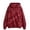 Red, variant on GobdXE Solid Girls Raglan Long Sleeve Hoodie Pullover Kids Dual Patch Pocket Hooded Sweatshirt Loose Casual Daily Fashion Top