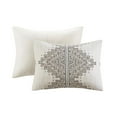 thumbnail image 5 of Gracie Mills Modern Geometric Print 4-Piece Microfiber Duvet Cover Set with Throw Pillow - GRACE-15616, 5 of 5