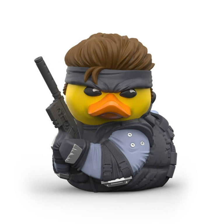 TUBBZ L GEAR SOLID SNAKE フィギュア TUBBZ Boxed Edition Solid Snake Collectible Vinyl Rubber Duck