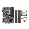thumbnail image 1 of Juego de cables de datos de memoria LGA 1155 PCI E 2 1X Placa de minería Equipo de minero Accesorios de PC de escritorio Placa base B75 CPU 4G DDR3 Sweethay EL023280-00B, 1 of 6