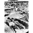 thumbnail image 2 of College Students On The Beach At Ft. Lauderdale During Spring Break. March 25 History (24 x 36), 2 of 2