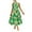 Green, variant on Sleeveless Long Dress for Women Boho Halter Maxi Sundress Casual Loose Dresses Split Cover Up Gown