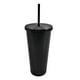 thumbnail image 1 of Vaso con Popote Way to celebrate Negro 625ml, 1 of 2