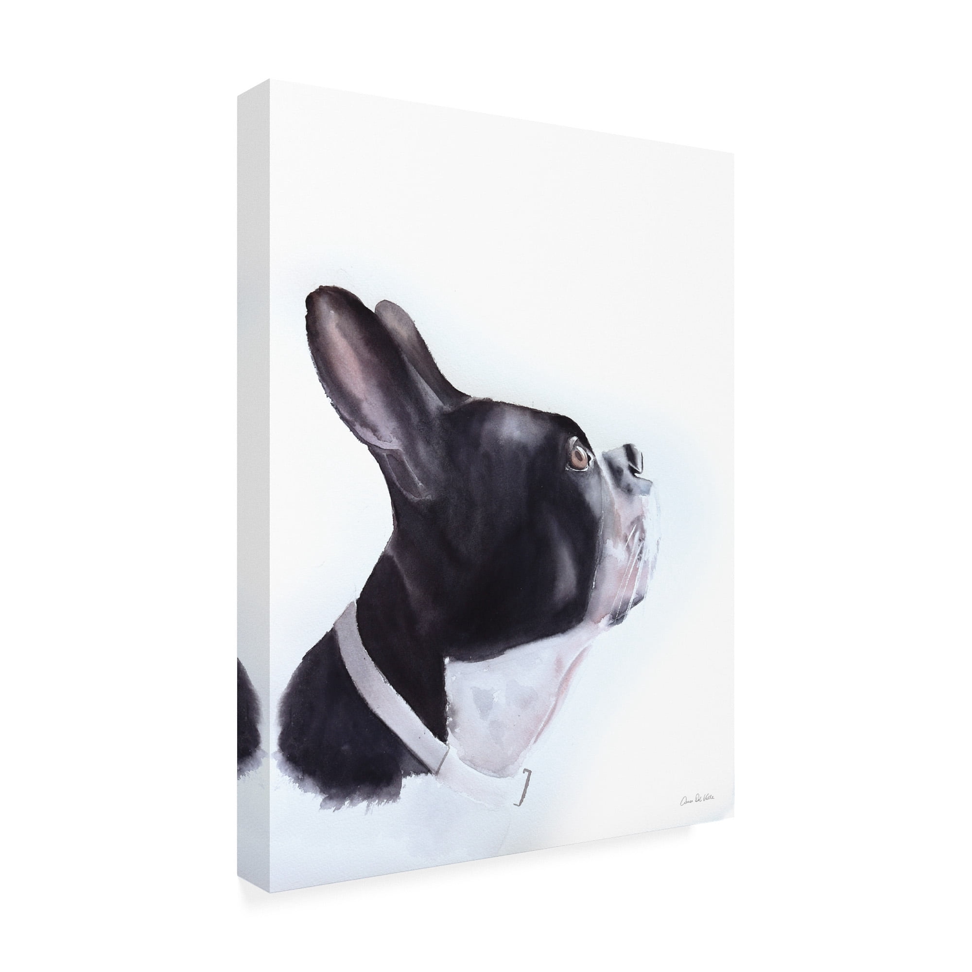 Trademark Fine Art 'Breakfast Time Terrier' Canvas Art by Aimee Del Valle