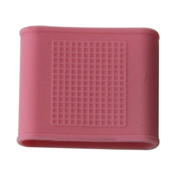 Fundas protectoras de gel de silicona para dedos de golf, suaves, transpirables y absorbentes. Rosa 23mm
