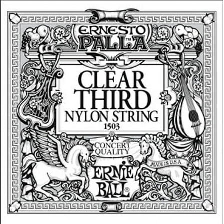 Ernie Ball Ernesto Palla Clear Third Nylon String