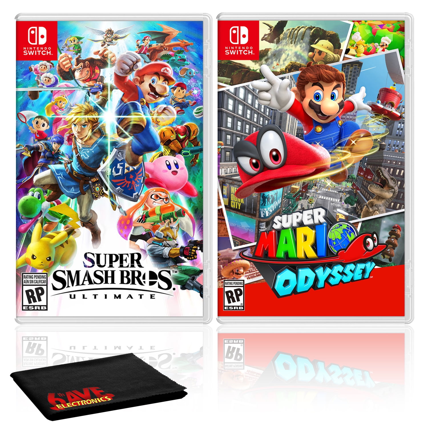 Super Smash Bros. Ultimate with Super Mario Odyssey, Nintendo Switch, HACPAAABA-018
