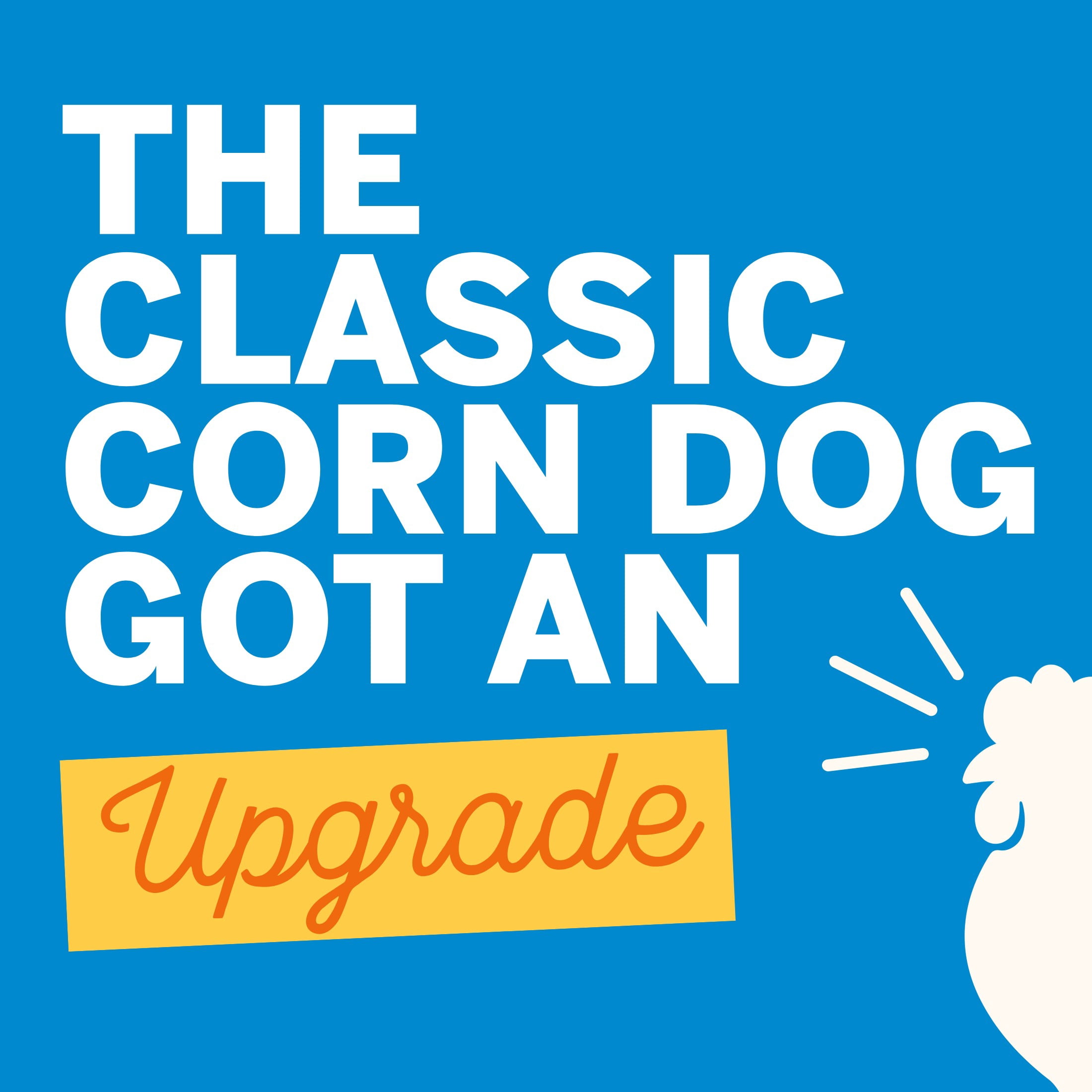 Realgood Foods Co. Classic Chicken Corn Dogs, 5 Ct (Frozen)
