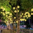 thumbnail image 5 of Lámpara de bola de ratán LED para exteriores, impermeable, para colgar en forma de árbol, para jardín, decorativa para calle, para Navidad, 5 of 5