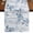 SteelBlue, variant on Blue Grey Leaves 36 Inch Table Runner, Watercolor Branches Vintage Forest Farmhouse Dresser Scarf Cotton & Linen Tablerunner for Dining/Kitchen Island/Holiday Party Décor Small 13" x 36"
