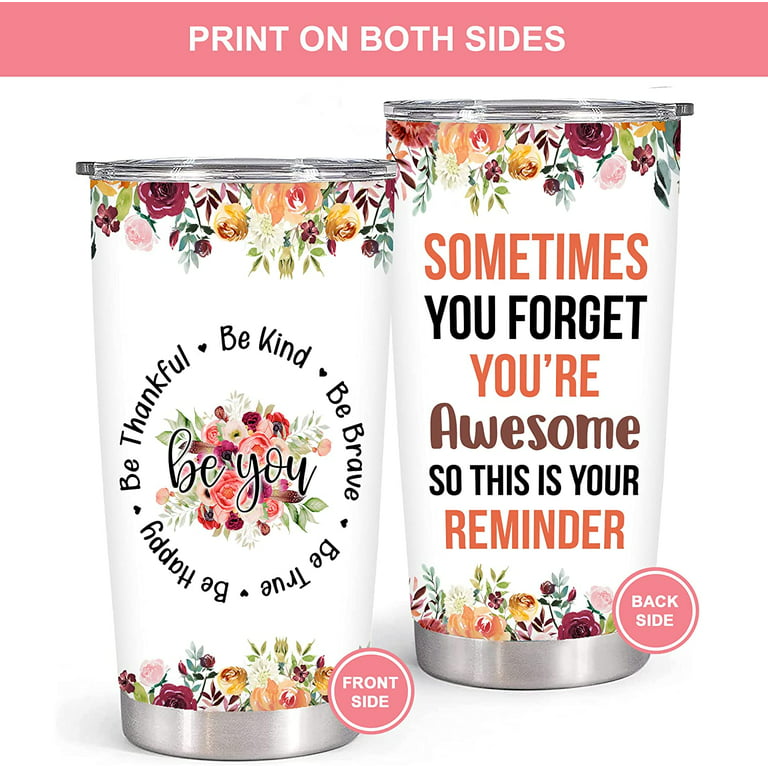  20 oz Tumbler with Lid and Straw, Birthday Gifts For Women,  Valentines Day, Personalized Skinny Tumblers with Birth Flower I Every  Colors I Gifts for Women, BPA Free Tumbler Customized with