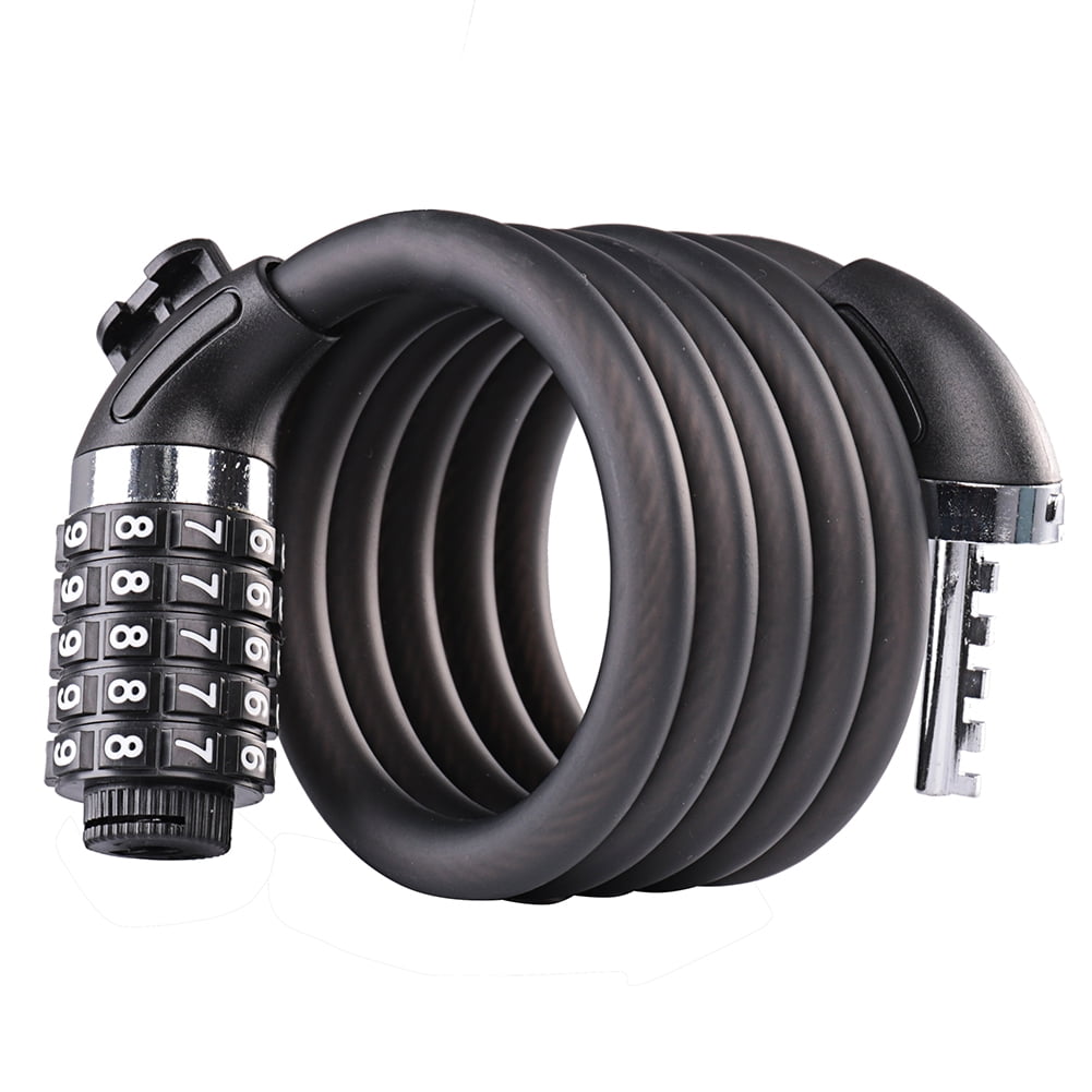 Famelof WHEEL UP Anti Theft Steel Cable Lock MTB Bicycle Padlock